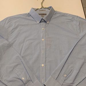 Brand new Men’s Express Button-Down Dress Shirt - Size XL; Neck Size 17-17.5”